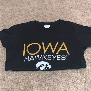 Iowa Hawkeyes babydoll T-shirt